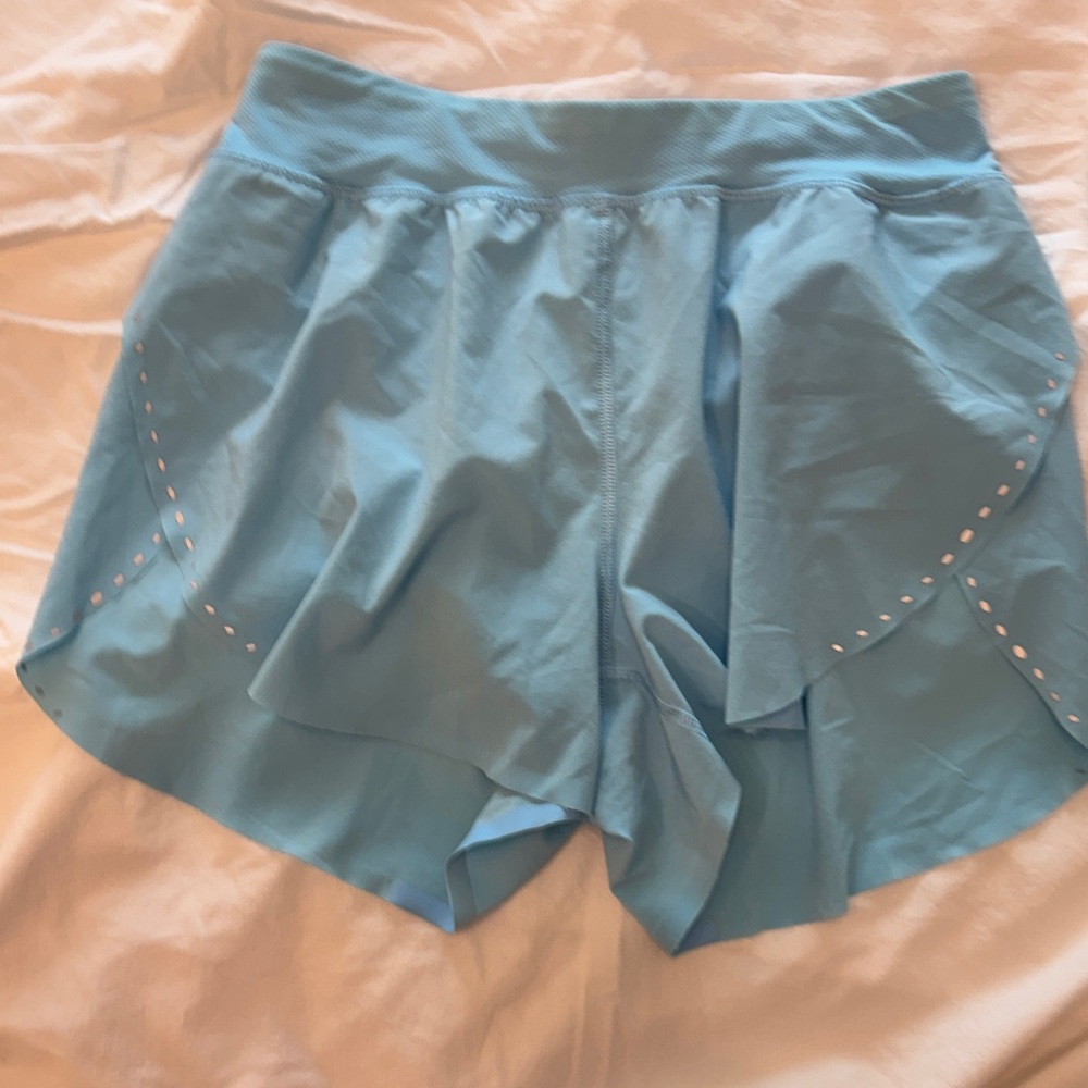 lululemon athletica Sky Blue Fast & Free Shorts